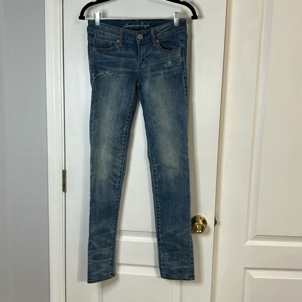 American Eagle Outfitters Women's Blue Jeans